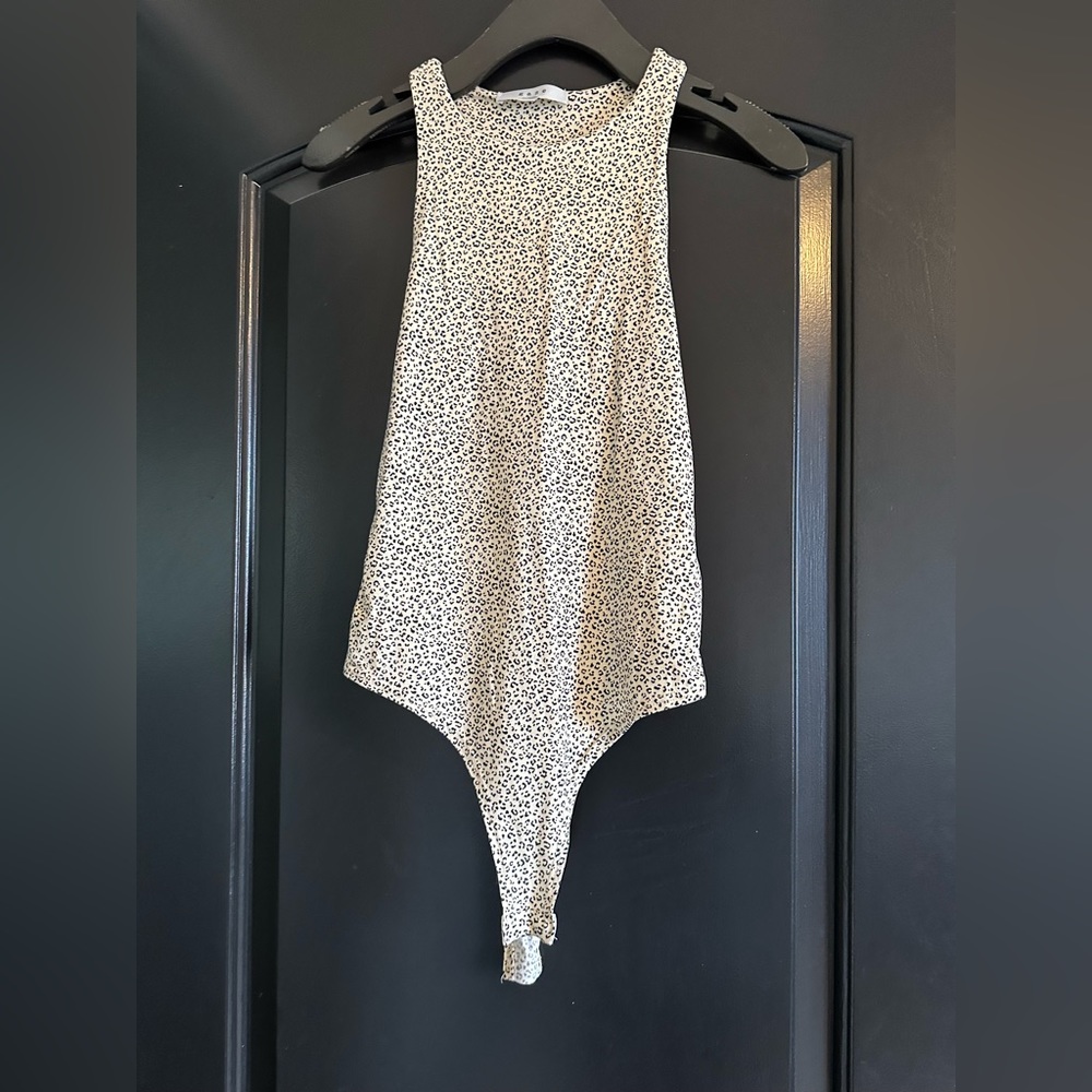 Cheeta print bodysuit